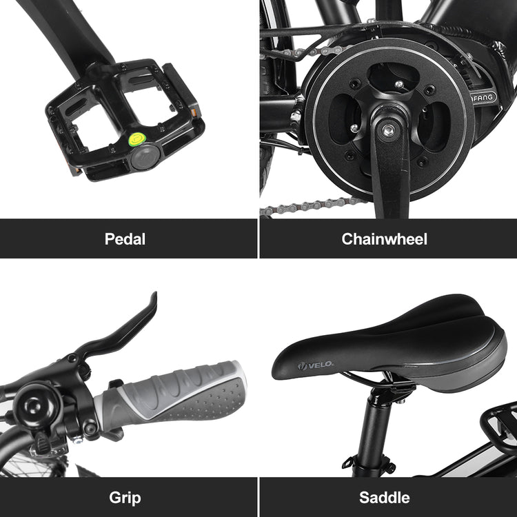 Accolmile Antelope 700C Step-thru Electric City Bike With