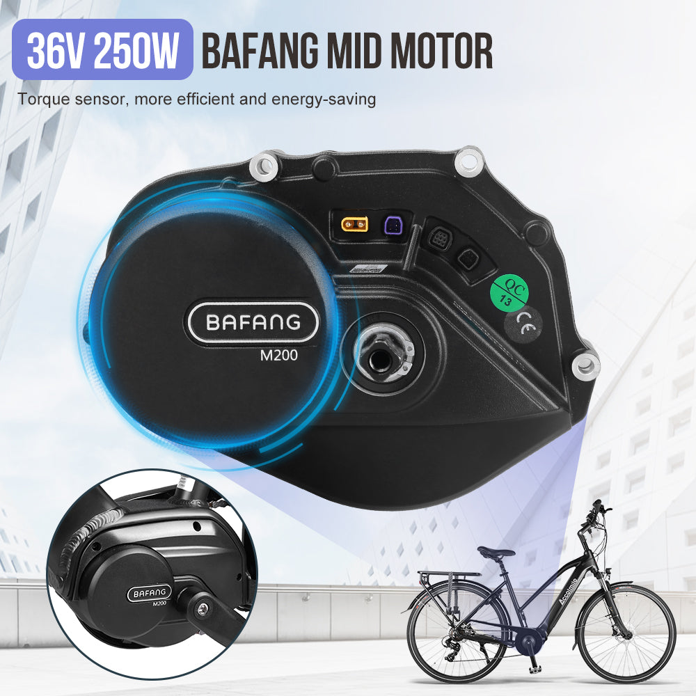 Accolmile Flamingo 28-Inch eCity Bike 36V 250W Bafang M200