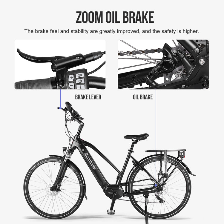 Accolmile Flamingo 28-Inch eCity Bike 36V 250W Bafang M200